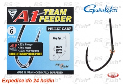 Háčiky Gamakatsu A1 Team Feeder Pellet Carp