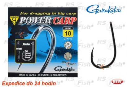 Háčiky Gamakatsu Power Carp Ring Eye NSB