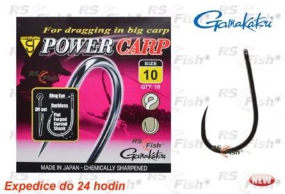 Háčiky Gamakatsu Power Carp Ring Eye BL NSB