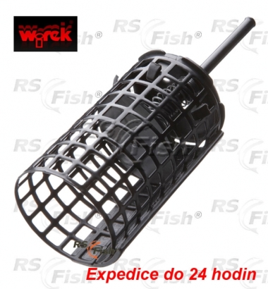 Krmítko feederové Wirek - guľaté s dnom a pružinou