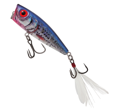 Wobler Salmo Rattlin´ Pop - farba Clear Blue Shiner