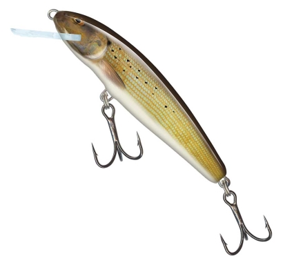 Wobler Salmo Minnow - farba Grayling