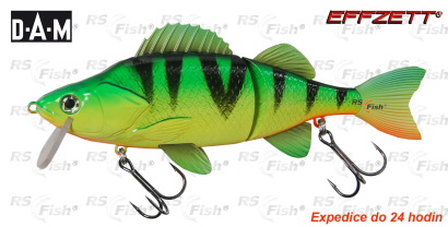 Wobler DAM Effzett Slide´n Roll Perch - farba Firetiger