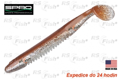 Ripper SPRO Komodo Shad - farba Brown Glitter