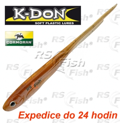 Smáček Cormoran K-DON S2 Spearl Tail - farba dark brown - 5 ks