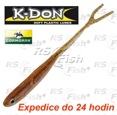 Smáček Cormoran K-DON S3 Double Tail - farba dark brown - 5 ks