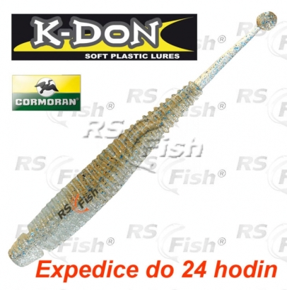 Smáček Cormoran K-DON S5 Tricky Tail - farba blue flitter - 5 ks
