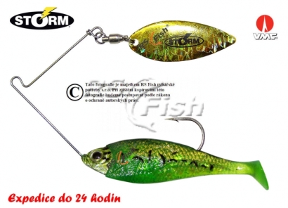 Storm Wild Eye Spin Shad - farba BB