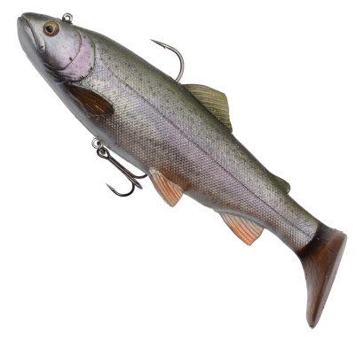 Ripper Savage Gear 4D Trout Rattle Shad - farba Rainbow Trout