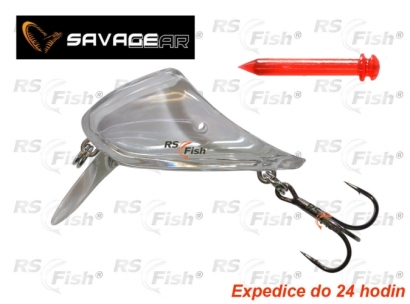 Hlava s lopatkou Savage Gear 4Play Lipscull - farba číra
