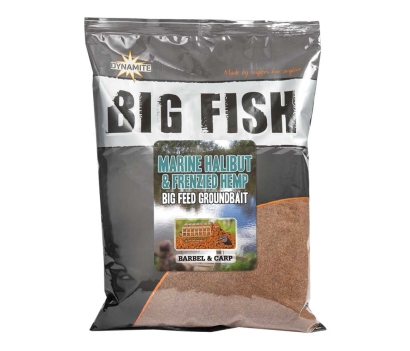 Vnadiaca zmes Dynamite Baits Marine Halibut & Frenzied Hemp 1,8 kg