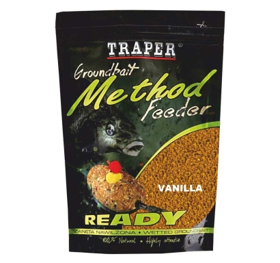 Vlhčená vnadiaca zmes Traper Method Feeder - Vanilka - 750 g