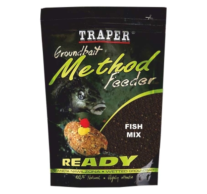 Vlhčená vnadiaca zmes Traper Method Feeder - Ryba - 750 g