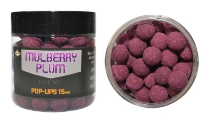 Boilies Dynamite Baits Pop-Ups Mulberry Plum