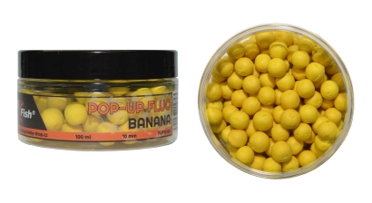 Boilies RS Fish PoP-Up 10 mm - Banán