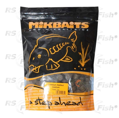Pelety Mikbaits Premium Halibut 14 mm - 1 kg